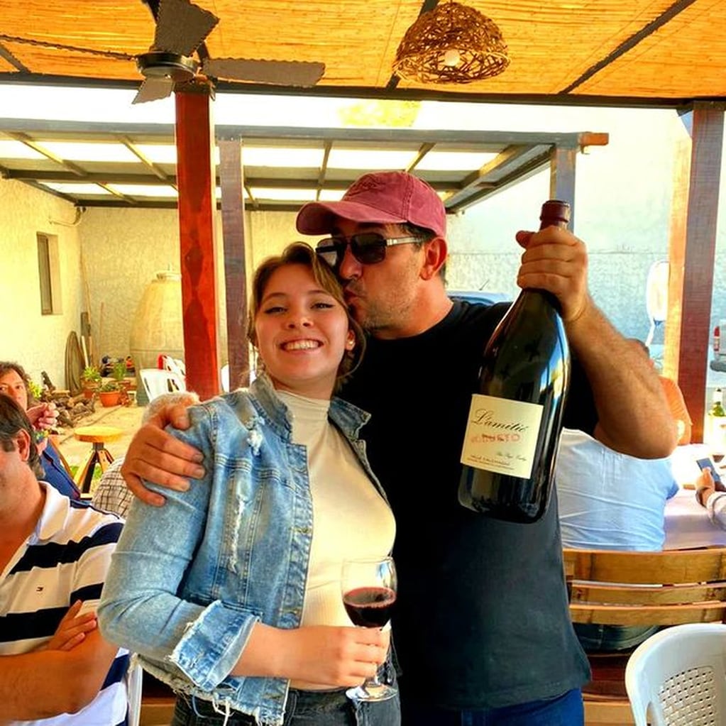 Paco y Valentina Puga comparten la pasión por el vino. - Gentileza
