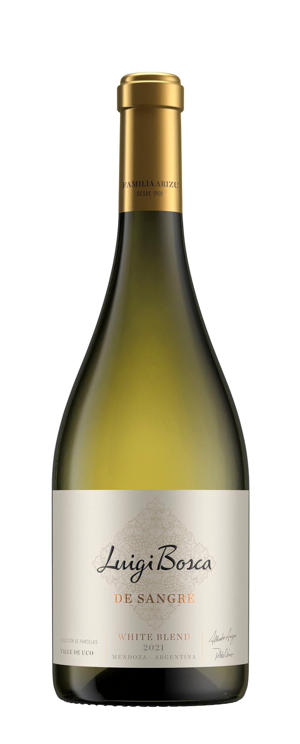 Luigi Bosca De Sangre White Blend 2021 recibió 92 puntos por Wine Enthusiast. - Gentileza