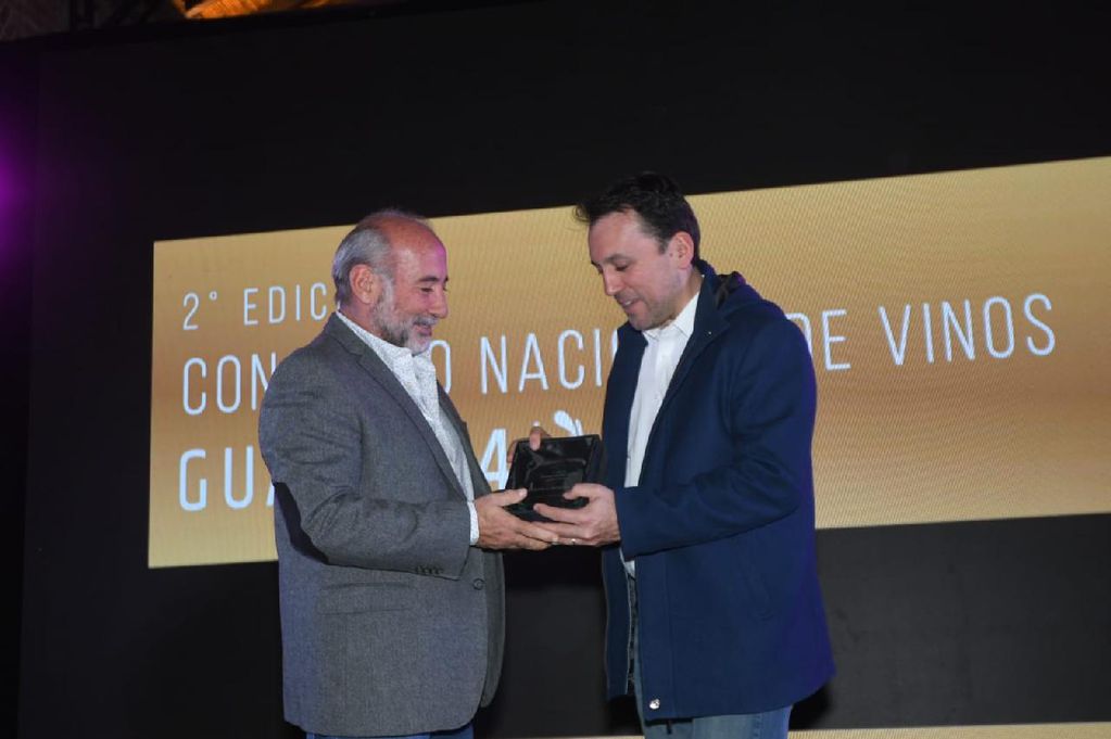 Alfredo Gonzáles llegó desde Jujuy para recibir el premio al Mejor Blanco del concurso. - Foto: José Gutiérrez