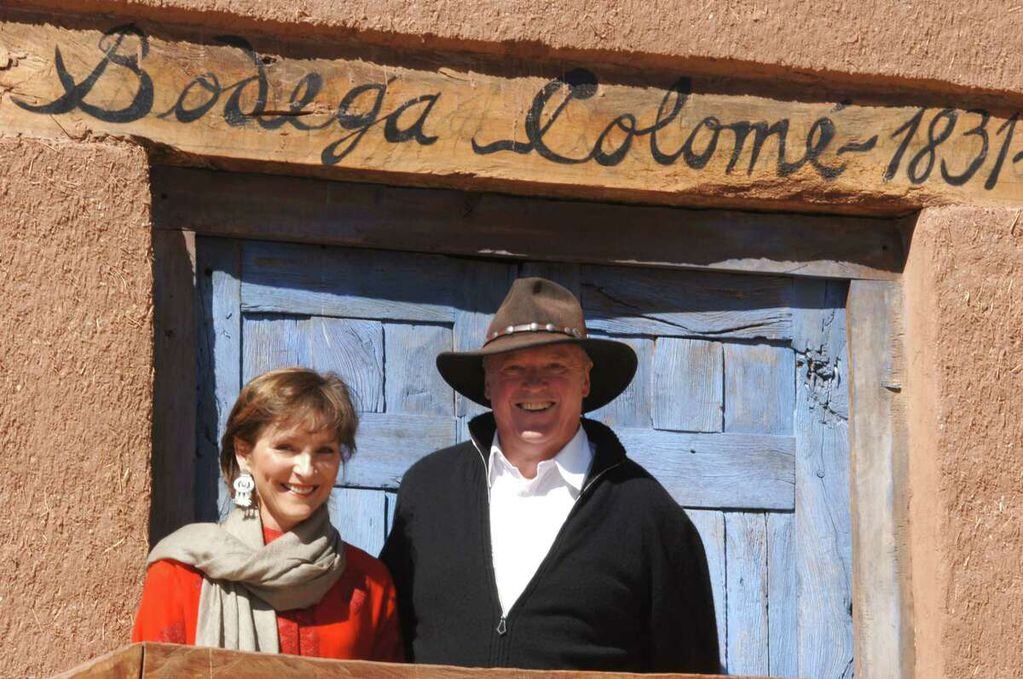 Donald M. Hess y su esposa Úrsula. - Imagen web