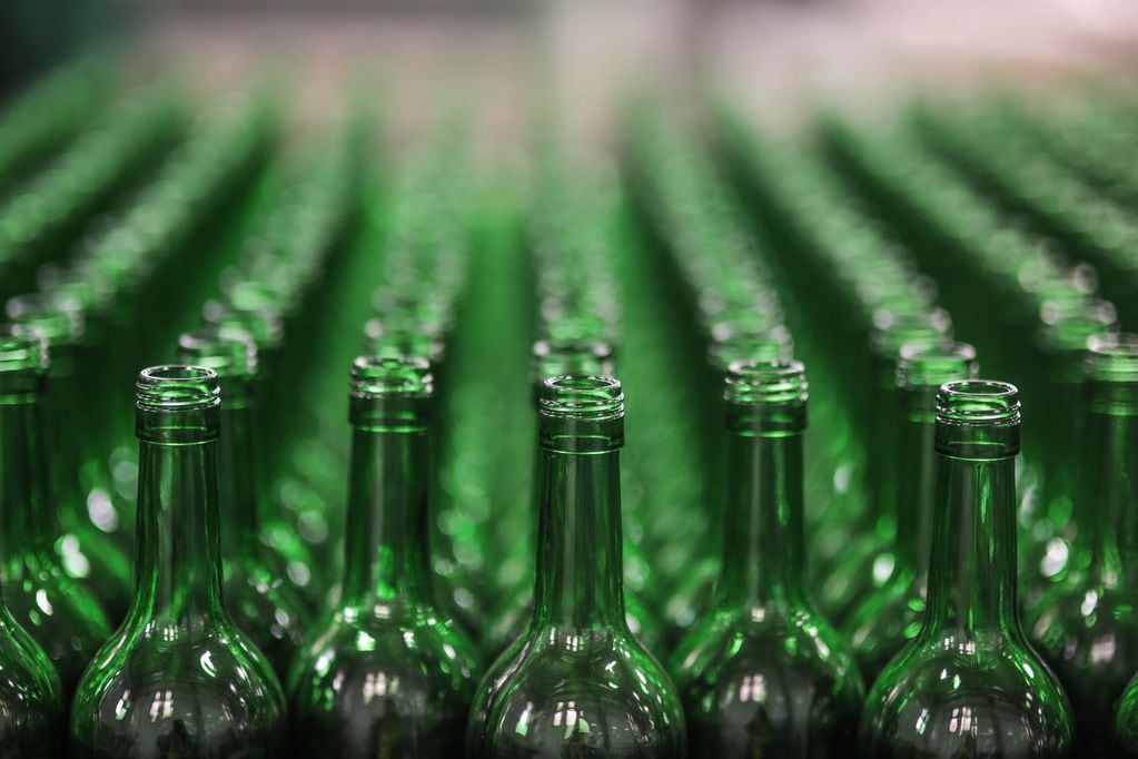 La botella de vidrio de 750ml es la más consumida en Argentina. 