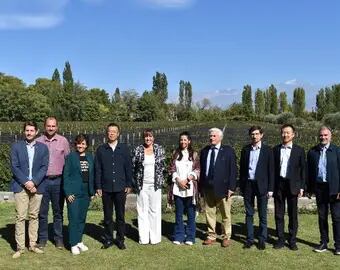 Delegación china visitó Mendoza