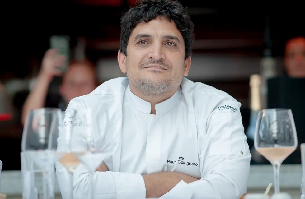 Mauro Colagreco fue elegido como el mejor chef del año por sus colegas en Francia