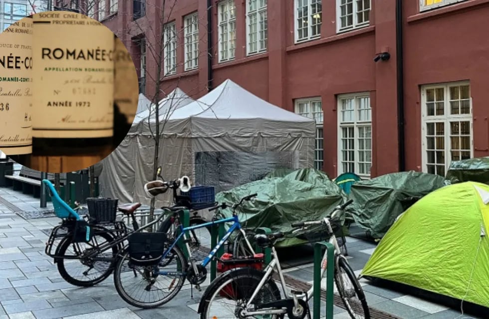 Muchos noruegos pasan un mes durmiendo en la calle para poder conseguir una de las pocas botellas de un vino exclusivo