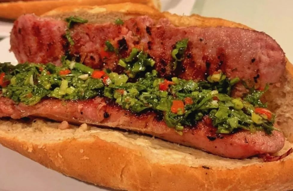 El choripán ganó el primer puesto como mejor "hot dog" del mundo.