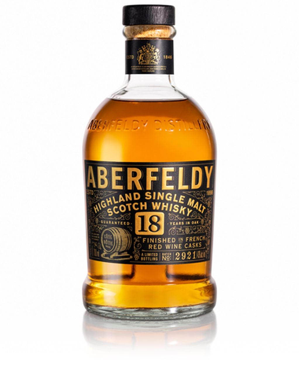 El Aberfeldy 18 Years es un whisky Single Malt de escocia que ganó un reconocimiento por la revista Wine Enthusiast. -Archivo. 