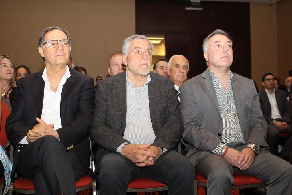 Mario Lazaro, Pepe Zuccardi y Marcelo Montenegro.