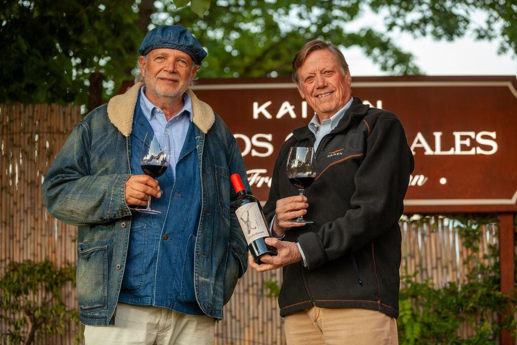 Francis Mallmann presentó su propio vino elaborado en Mendoza. - Gentileza