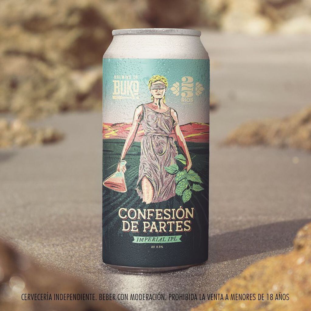 Confesión de Partes, la cerveza premiada de 23 Ríos. - Instagram