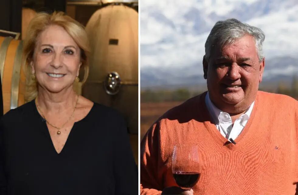 Susana Balbo y Mariano Di Paola, dos de los enólogos más influyentes de la vitivinicultura argentina. - Los Andes