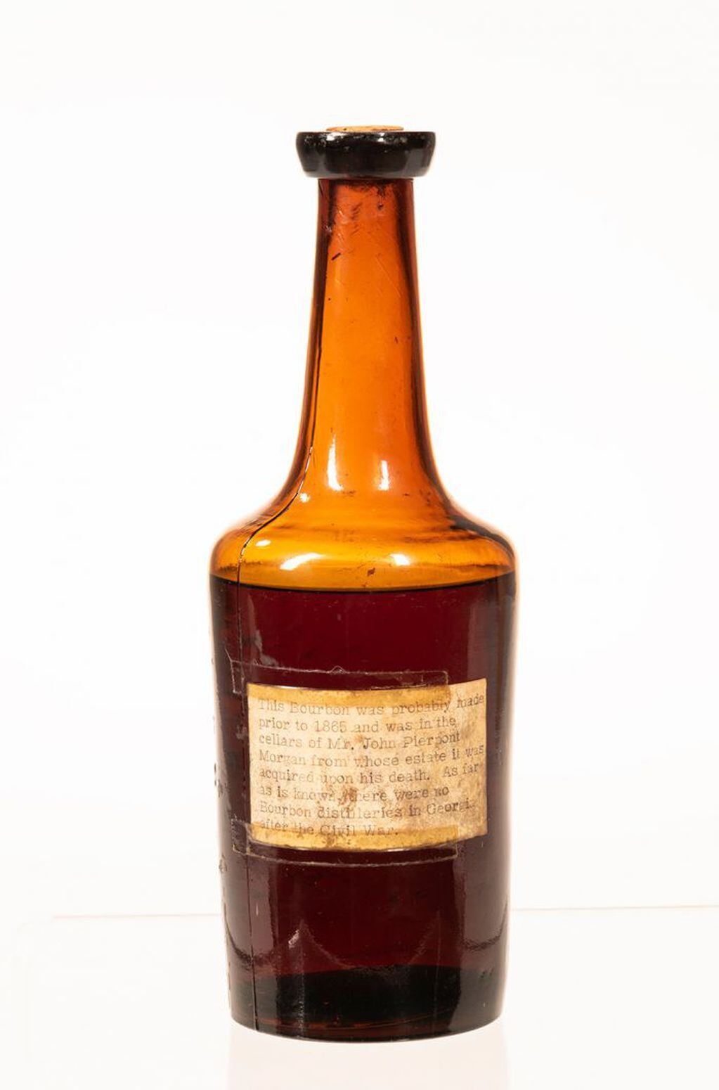 La botella más antigua de whisky del mundo.