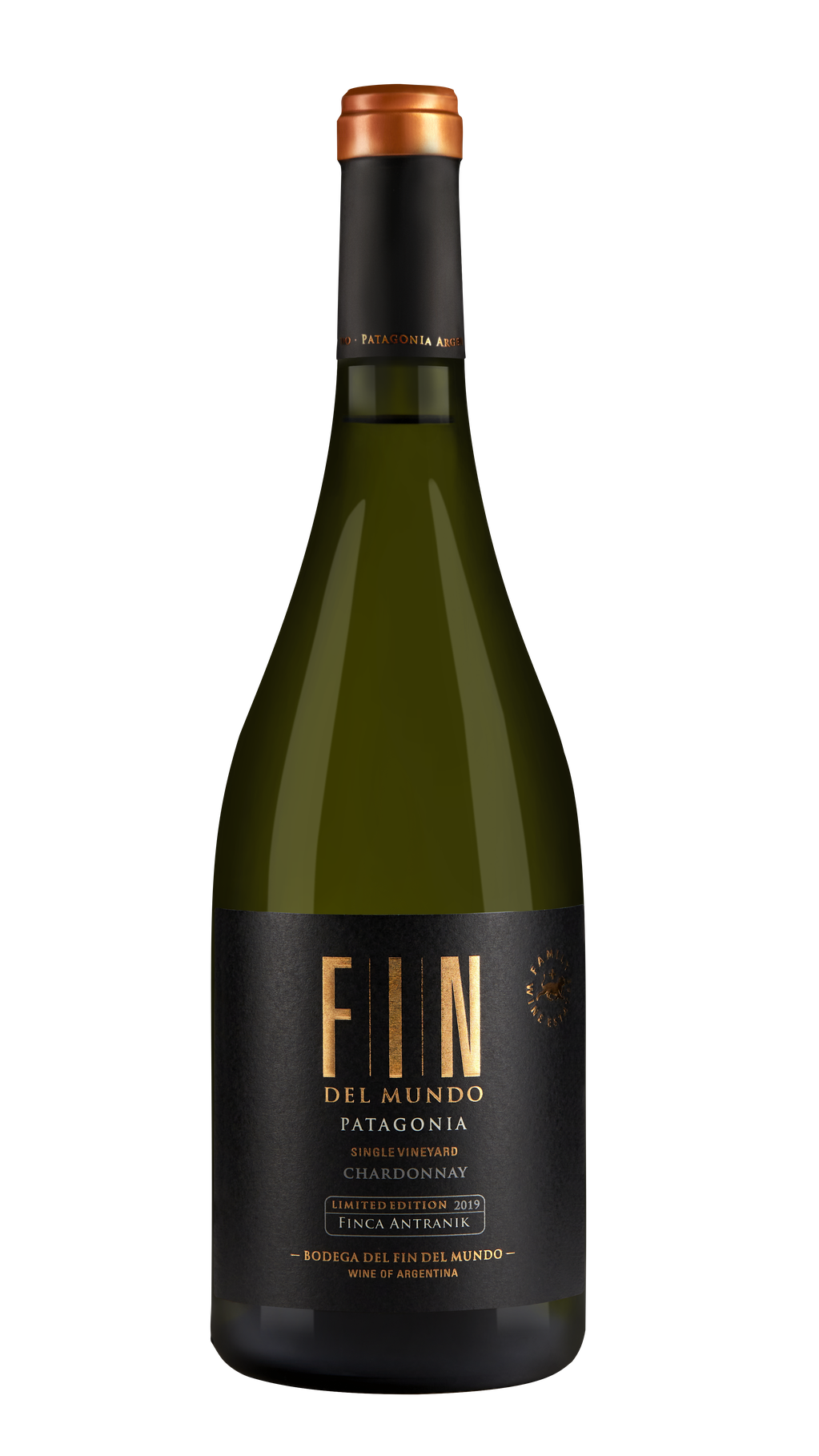 FIN, Single Vineyard 2019, de Bodega del Fin del Mundo.
