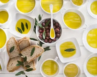 Degustación de aceite de oliva