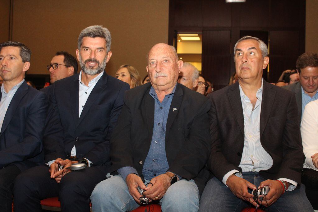 Ulpiano Suarez, Miguel Ronco y Enrique Vaquie.
