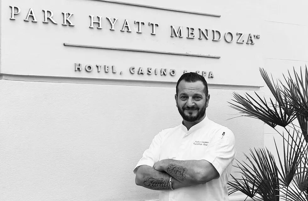 Franco Canzano, Chef Ejecutivo que asume la dirección de la cocina de Park Hyatt Mendoza.