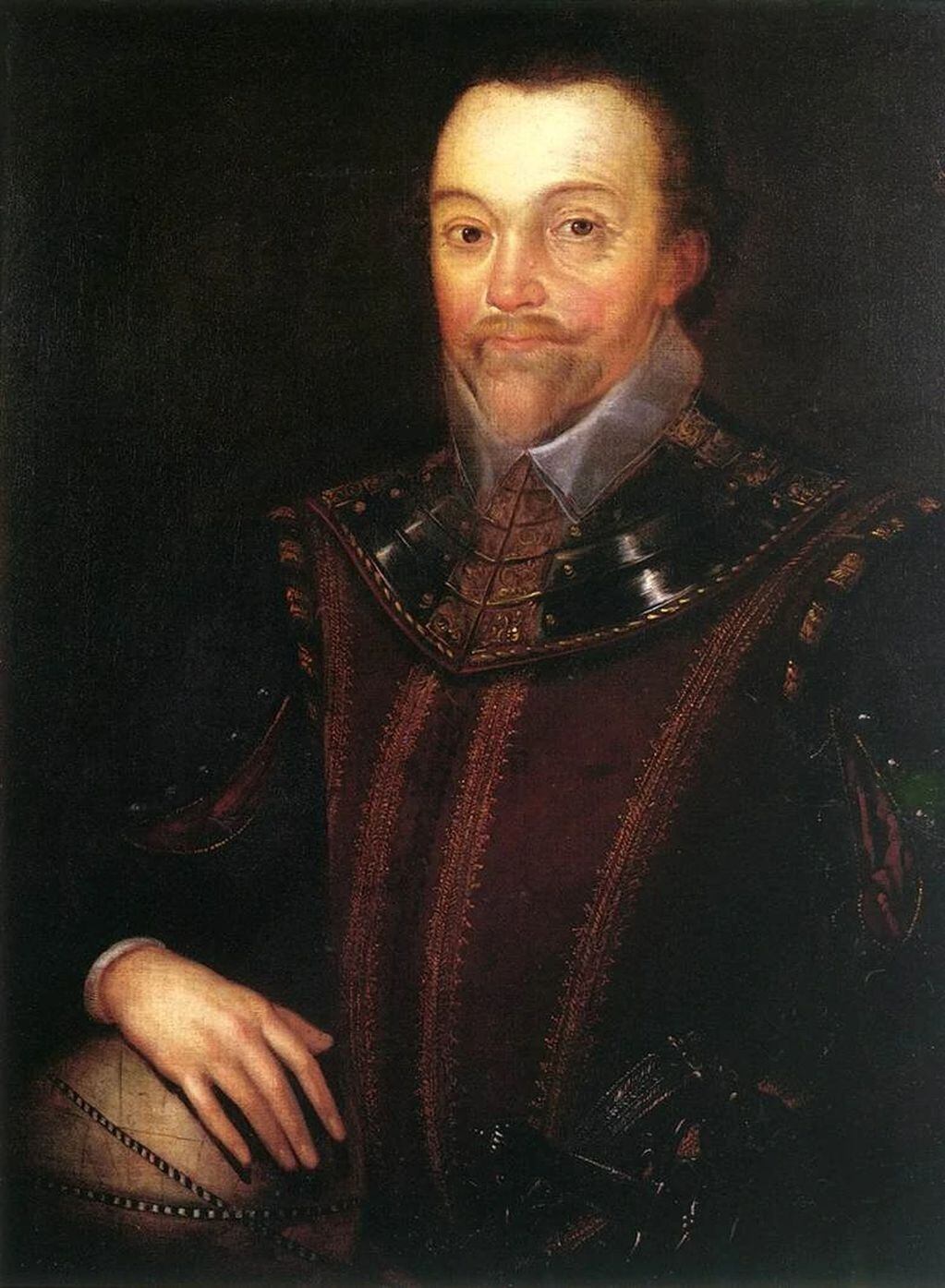 Sir Francis Drake, el corsario que lideraba expediciones en el caribe encomendado por la corona inglesa.