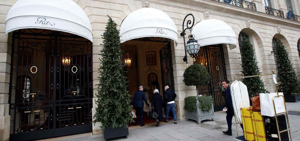 Hotel Ritz de París, donde se cree que nació la Mimosa. (AP/Michel Euler).