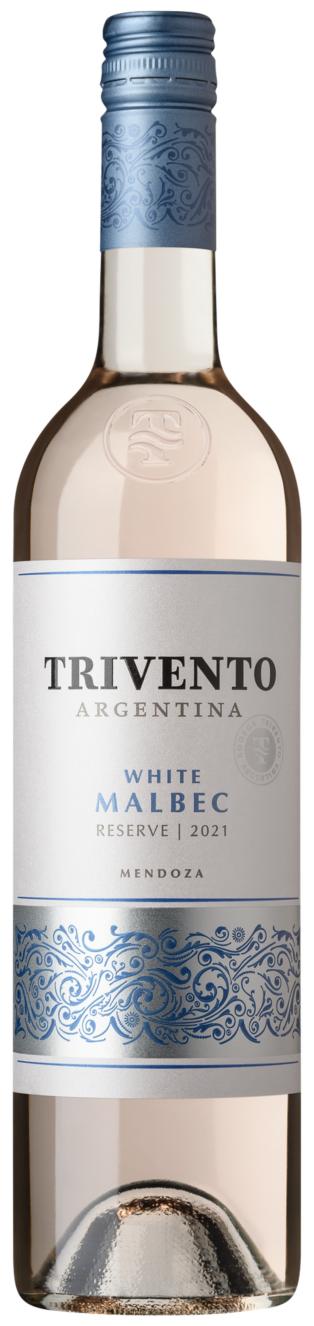 White Malbec de Trivento.