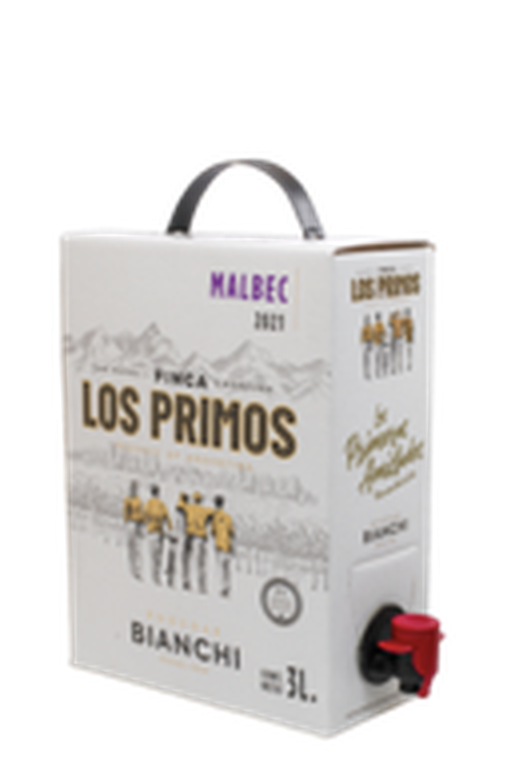 Los Primos bag in box.