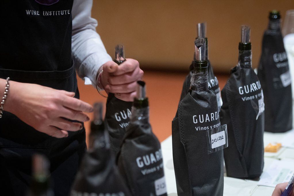 Siete Cabernets Franc fueron premiados en el primer Concurso Nacional de Vinos Guarda 14. - Ignacio Blanco / Los Andes