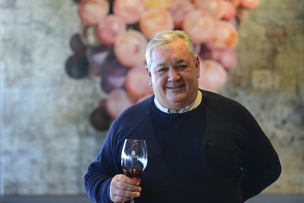 Mariano Di Paola, enólogo y director de Enología de Rutini Wines. Foto: Claudio Gutierrez - Los Andes   