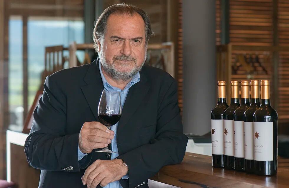 Michel Rolland pasó nuevamente por Mendoza y comenzó a definir cómo serán sus vinos con Clos de los Siete. - Gentileza