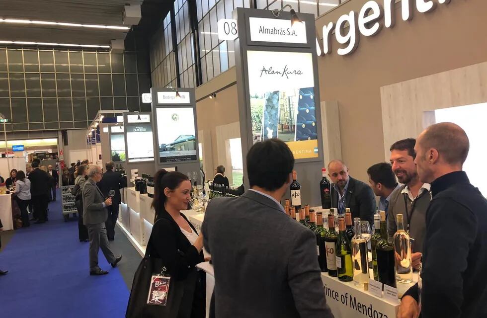 Gran presencia de bodegas mendocinas en la World Bulk Wine Exhibition en Holanda