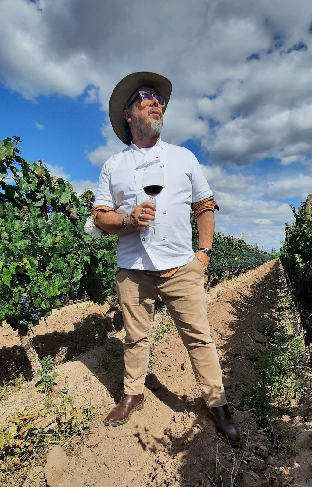 Para Donato De Santis, hay una relación inseparable entre la comida y el vino