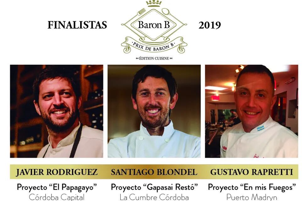Son tres los proyectos finalistas del Prix de Baron B - Édition Cuisine