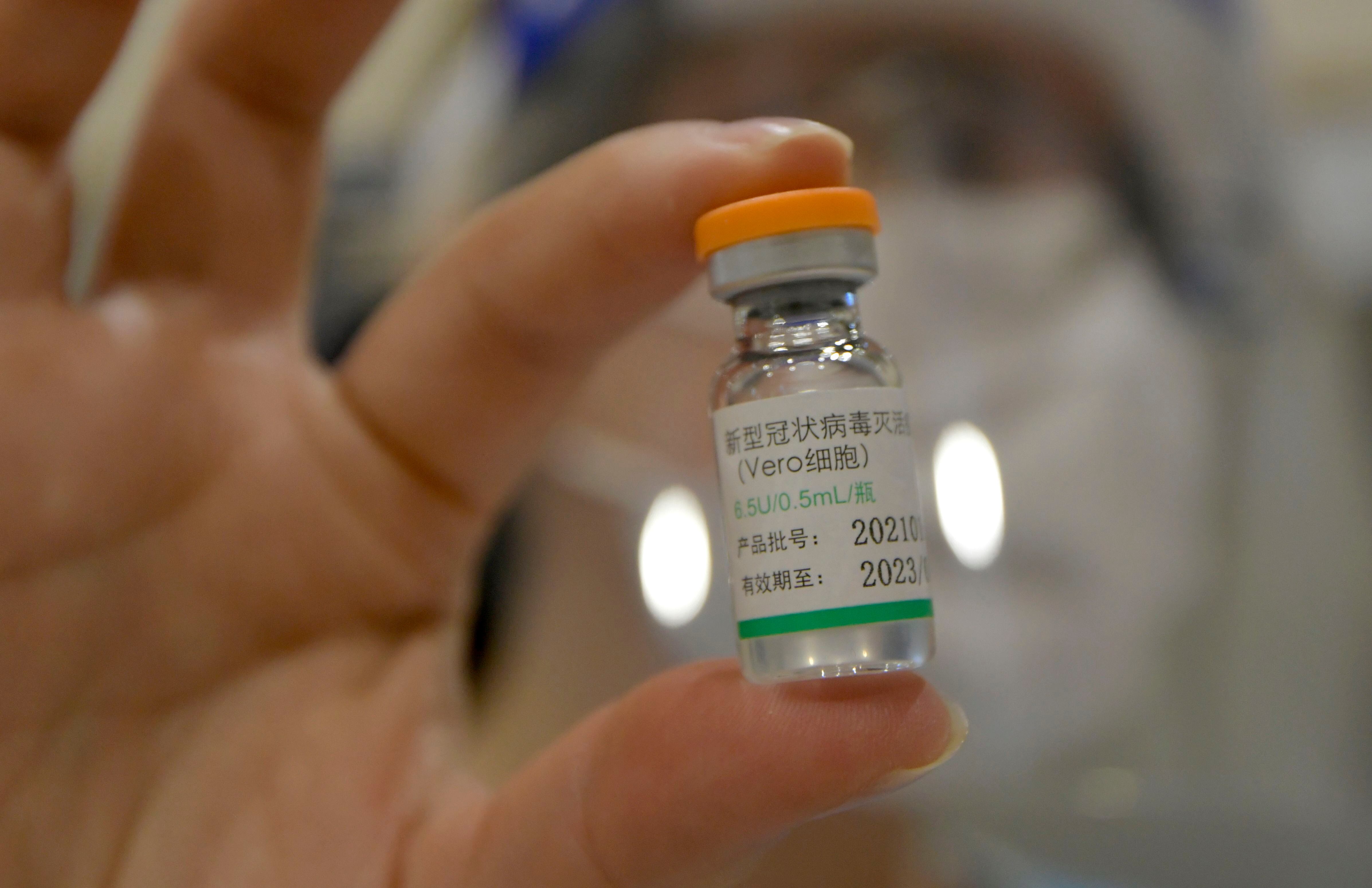 Vacuna Sinopharm: llegaron 2 millones de dosis esta semana.  




