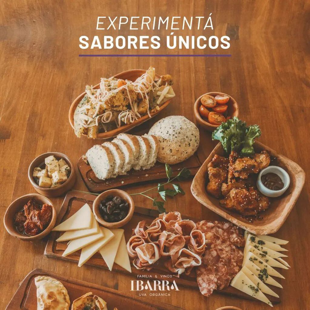 Bodega Boutique Ibarra cuenta con una variada oferta gastronómica. - Instagram