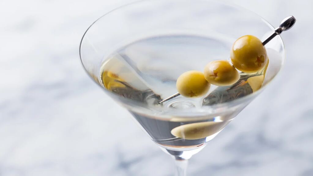 El Martini es uno de los tragos más extendidos en el todo el mundo.