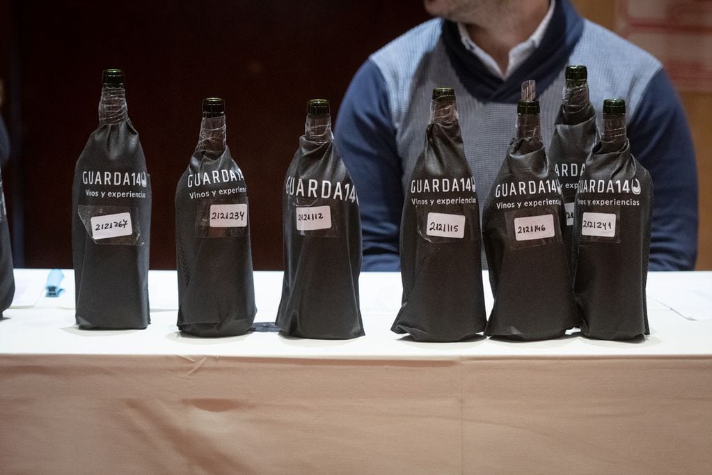 Solo 13 vinos de los casi 250 participantes lograron la calificación de Gran Oro. - Ignacio Blanco / Los Andes