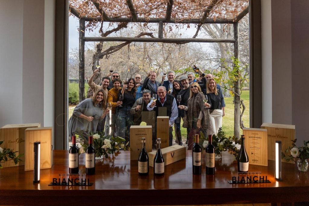 Bodegas Bianchi presentó las nuevas añadas de sus vinos íconos. - Foto: Gentileza
