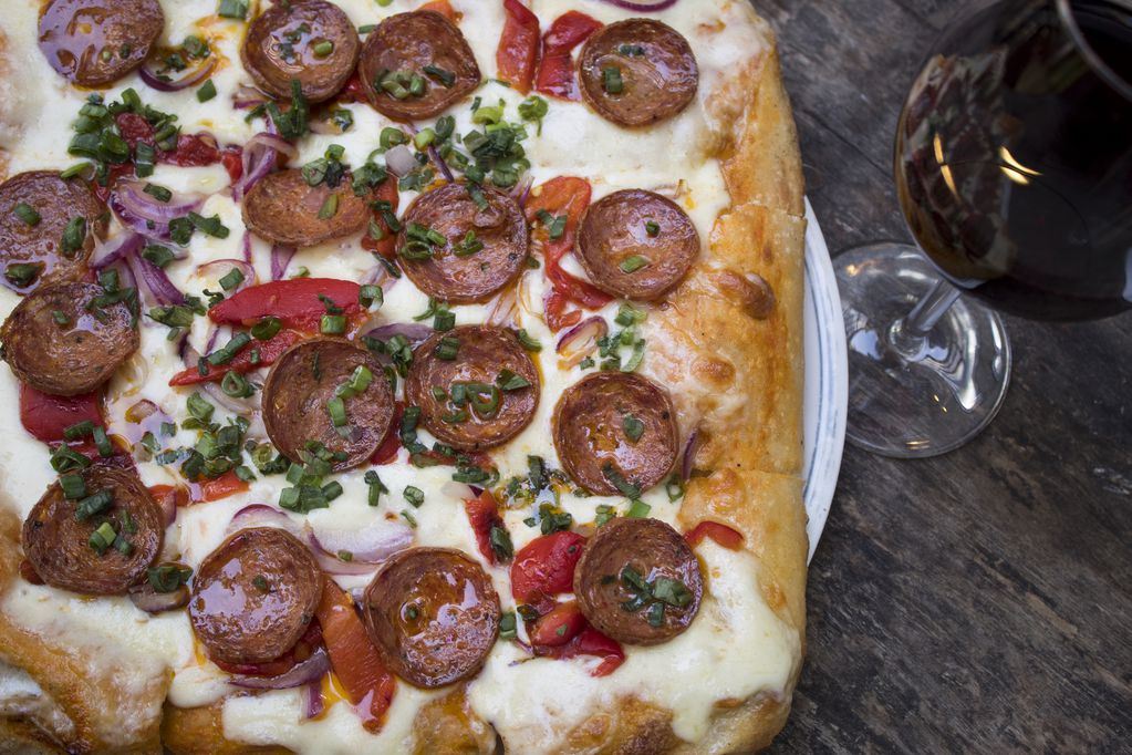 La pizza y el vino pueden ser una perfecta combinación. - Gentileza