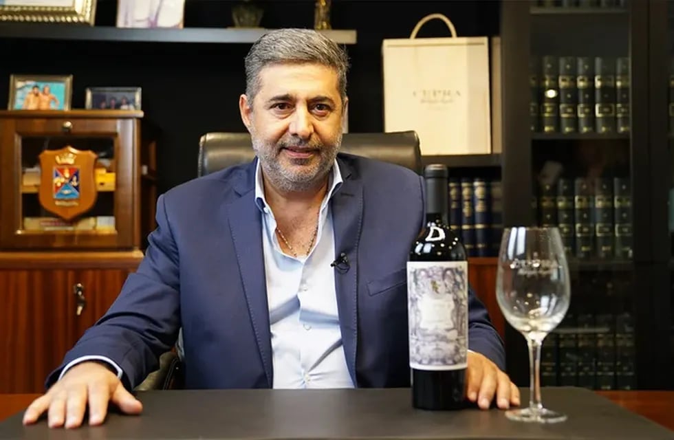 Daniel Angelici se sumó al mundo del vino con Cupra. - Gentileza / Infobae