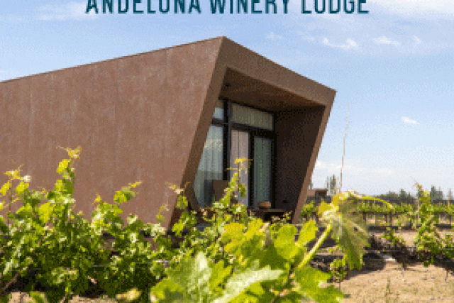 Andeluna Winery Lodge, la ambiciosa propuesta de hospitalidad que rinde tributo a la montaña