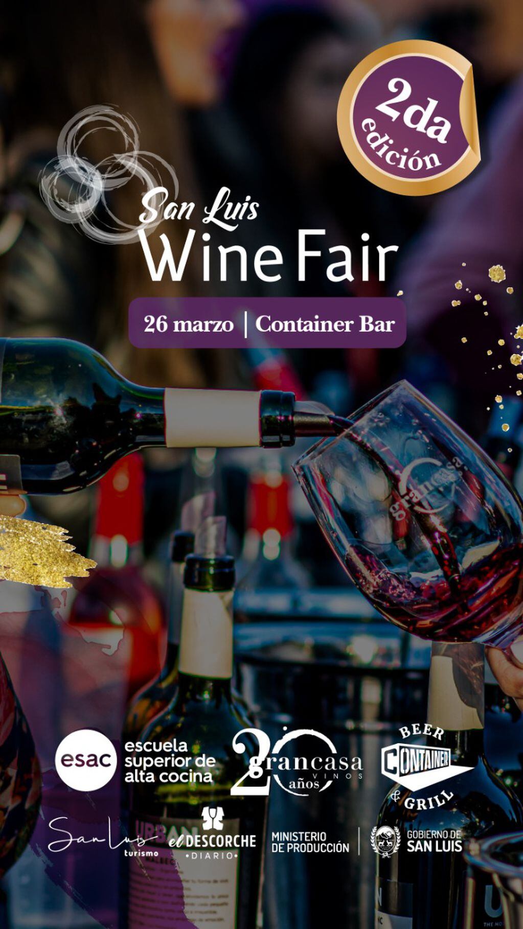 San Luis Wine Fair tendrá su segunda edición. - Gentileza