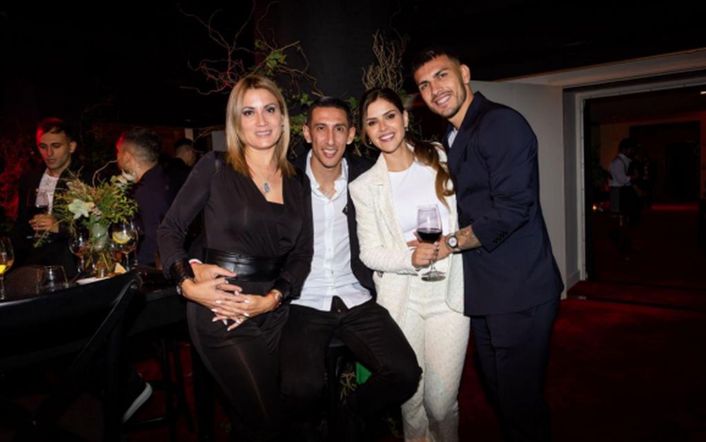 "Mi Victoria", el vino premium de Leandro Paredes que disfrutó junto a su familia y amigos, Ángel Di María en particular.