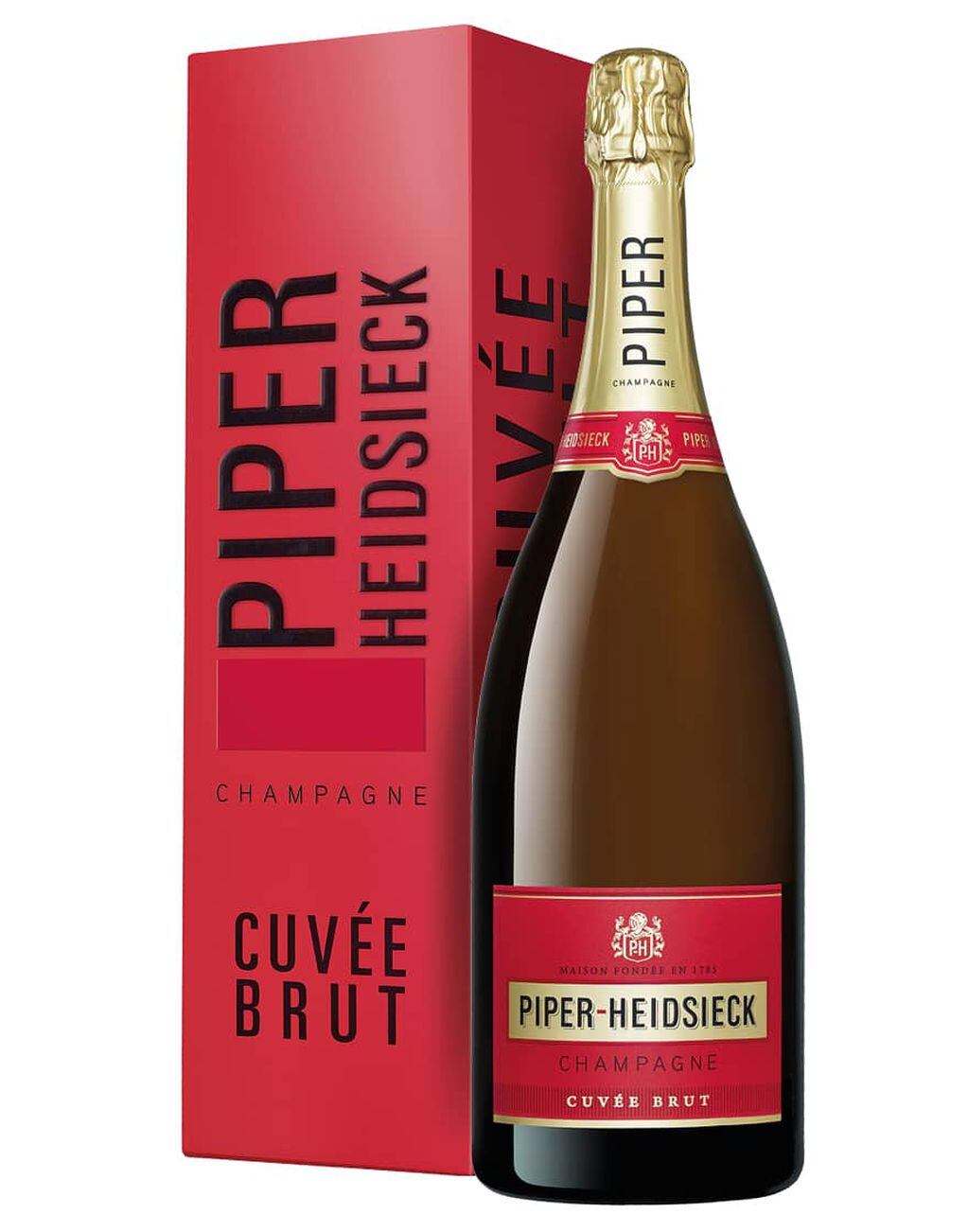 Botellón de Piper Heidsieck, de Champagne, Francia.