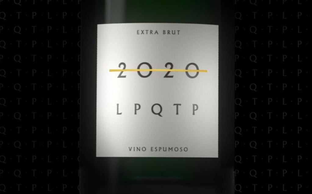 "2020 LPQTP", el nuevo vino que llegará al mercado en los próximos días. - Foto: Instagram