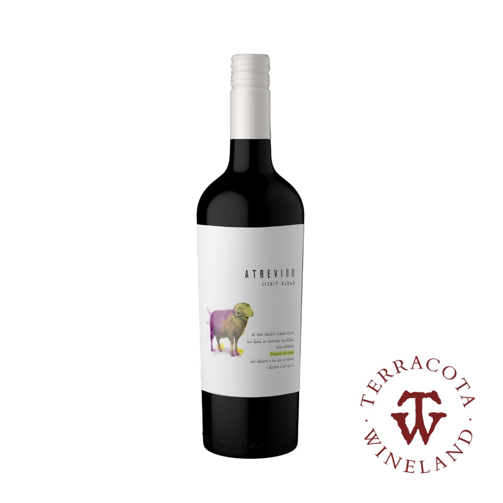 Atrevido Pinot Noir de Terracota Wineland. - Gentileza