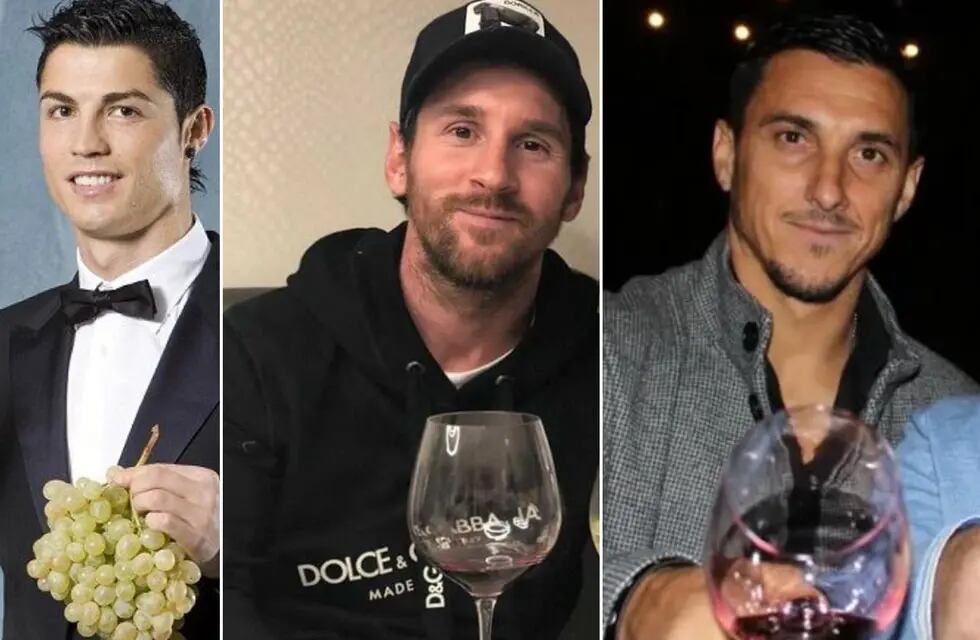 Las figuras más importantes del fútbol tiene sus propios vinos.