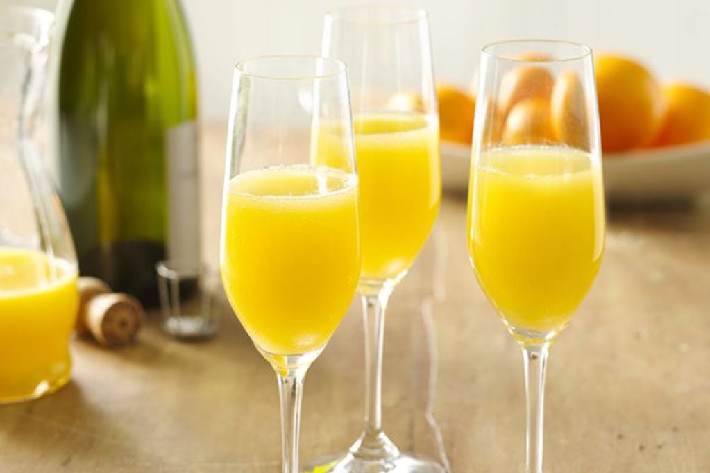 La mimosa se sirve como aperitivo previo a la cena o en los brunch. -Archivo