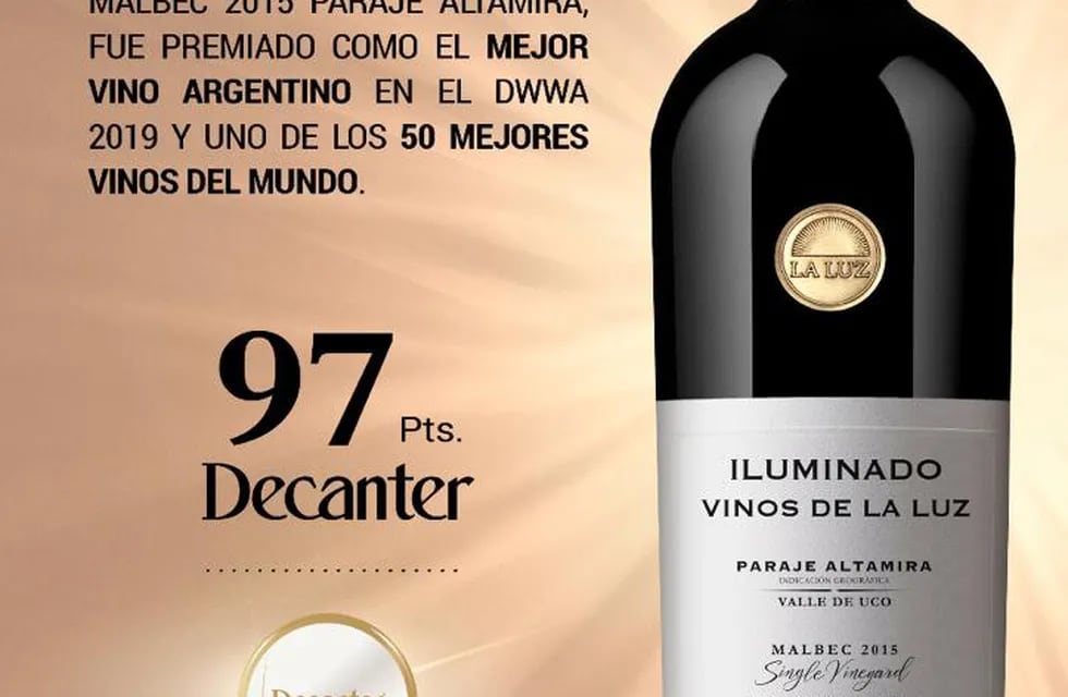 El mejor vino del país es mendocino según Decanter World Wine Awards 2019