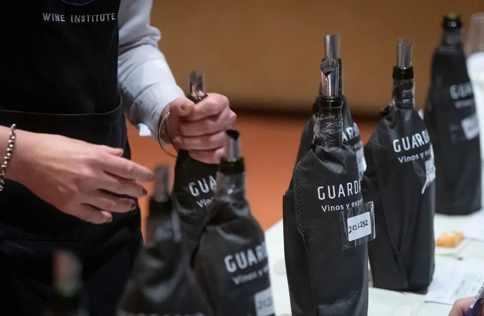 El Concurso Nacional de Vinos Guarda 14 consagró 13 vinos con medalla Gran Oro. - Ignacio Blanco / Los Andes