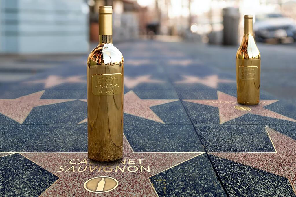 Francis Ford Coppola y Brad Pitt aportaron los vinos de los Oscars 2022. - Gentileza