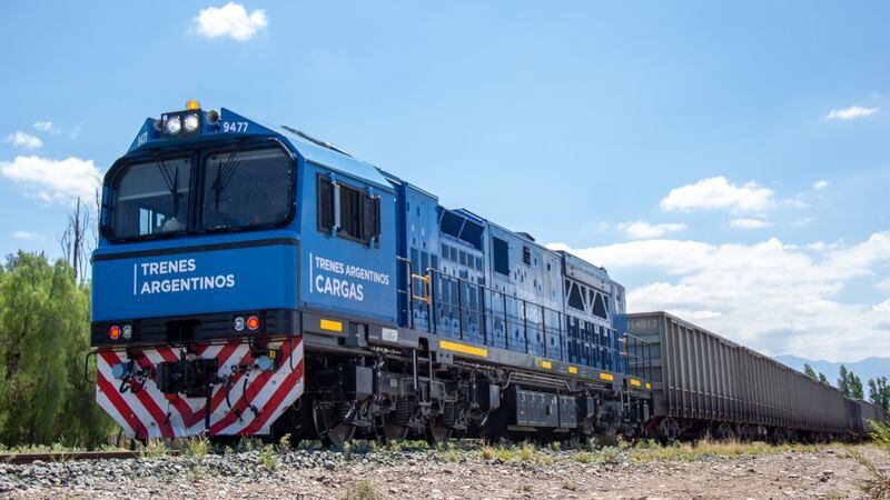 Tren de carga: la línea que pasa por Mendoza marcó un récord y hay expectativa por la vuelta de pasajeros