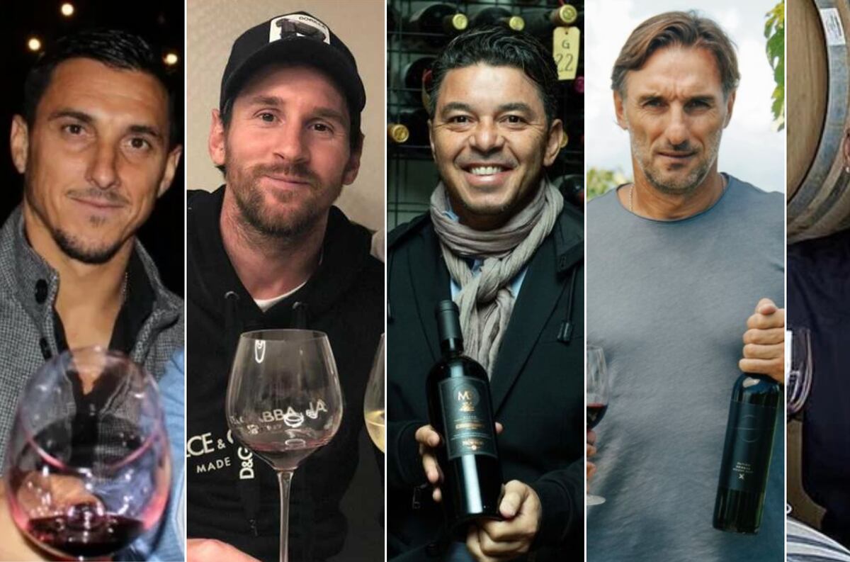 El mundo del vino ha sumado a varias personalidades ligadas al fútbol en el último tiempo.