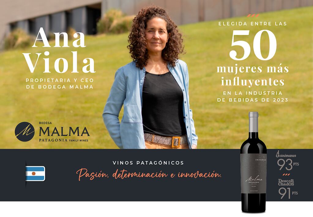 Ana Viola, CEO y propietaria de Malma Wines